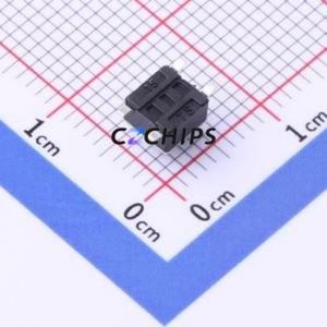 TSC015A04326B Tactile Switch SMD-4P,4.5x4.5mm Switch Round Button 2.6N Vertical Mount 4.5mm - Product Image 2