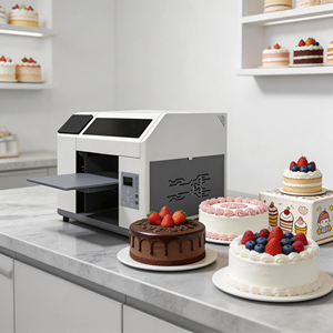 जन्मदिन के केक कस्टम डिय पैटर्न ए 3 फ्लैटबेड इंकजेट प्रिंटिंग मशीन डेस्कटॉप स्वचालित खाद्य स्याही खाद्य प्रिंटर - Product Image 6