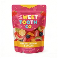 Sachet Doypack Personnalisé Minfly pour Noix, Friandises pour Animaux, Bonbons Gélifiés 250g 500g, Sac Refermable en PE de Qualité Alimentaire avec Fenêtre