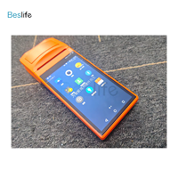 Terminal POS Android V1S de Segunda Mano de 5.5 Pulgadas con 3G, NFC, Wifi, Android 6.0, Escáner de Código de Barras e Impresora Incluida