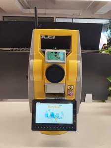 Station totale Android South N1 avec écran tactile couleur Android 11.0, portée sans prisme de 1000 m pour instrument de topographie 2'' - Product Image 1