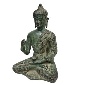 Estatua de Buda de latón para decoración del hogar, estatua de estilo de museo, medicina Idol, estatua de budismo tibetano - Product Image 6