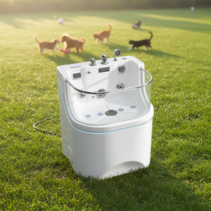 <span class=keywords><strong>CIDON</strong></span> 902 Plus Lujo Acrílico Independiente Interior Mascotas SPA Bañera Powered Leche Baño 80cm - Product Image 2