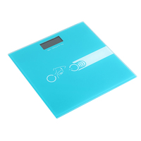 Báscula Digital de Peso Corporal con Pantalla LED de 180 kg, Funciona con Batería, con Función de Medición de Peso Digital e Indicador de Salud