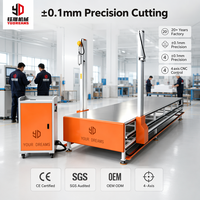 Máquina CNC de 4 Ejes para Espuma con Hilo Caliente, Control Remoto Automático para Esculturas y Modelos 3D Complejos