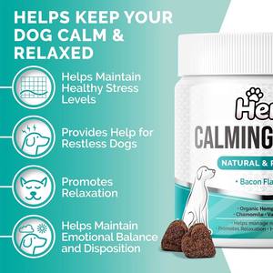 OEM/ODM Marca Privada, Golosinas Suaves Calmantes, Promueven la Relajación, Alivian la Ansiedad, Alimento para Mascotas, Suplementos para Perros, Bueno para Dormir - Product Image 2