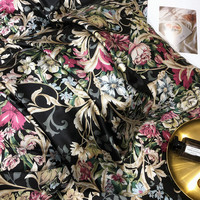 Ensembles de draps d'hôtel en satin de soie Offre Spéciale 100% polyester, ensemble de literie personnalisé, vente en gros, couette de luxe
