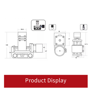Hanpose 3018pro Máy tính để bàn Máy khắc laser với 52 Mét z-trục 1.8A Mini CNC Máy Khắc Máy - Product Image 6