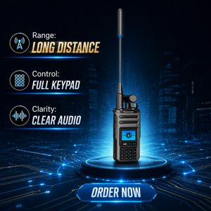 Radio Analogica Bidirezionale QUANSHENG TK11(5) con Portata di 10km, 10W AM/FM/SSB, Certificata <span class=keywords><strong>CB</strong></span> FCC CE - Product Image 2