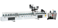 Machine d'emballage de profilés à colle thermofusible PUR motorisée multifonctionnelle de haute qualité TC Manufacturer avec contrôle par écran tactile PCL