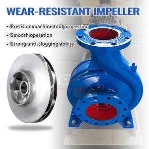 Su misura S serie doppia pompa di aspirazione aperta grande flusso pompa di controllo dell'inondazione monostadio grande pompa di capacità di irrigazione - Product Image 4