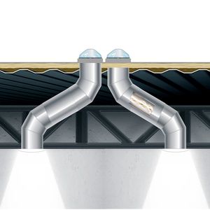 La <span class=keywords><strong>toiture</strong></span> ronde claire solide de <span class=keywords><strong>lucarne</strong></span> de polycarbonate ne couvre aucune lumière du jour de dôme d'électricité - Product Image 1