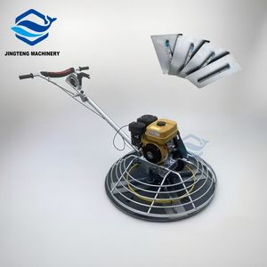 Krom kaplama beton güç mala benzinli EPA motor beton zemin yüzer makine kalite güvencesi arkasında yürümek - Product Image 1