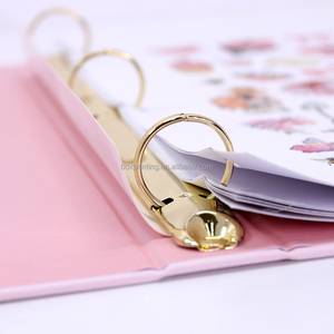 Libro e organizzatore di <span class=keywords><strong>Wedding</strong></span> <span class=keywords><strong>Planner</strong></span> a fogli mobili per la sposa per essere un regalo di fidanzamento perfetto rosa per coppie di genere neutro - Product Image 2