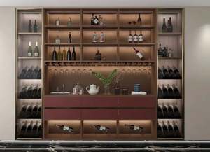 Modern Antique Solid Wood Panel Dining Cabinet Eco-Friendly Features Home Furniture <b>Kitchen</b> Living Room Farmhouse Storage - Product Image 3