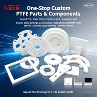 Service OEM : Pièces usinées en PTFE vierge, haute précision et résistantes à l'usure, usinées et moulées par CNC pour machines industrielles