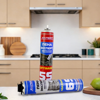 Colle expansive 750 ml pour remplissage de joints de portes et fenêtres, étanche, pour sceller les trous, 900 grammes de mousse polyuréthane en spray