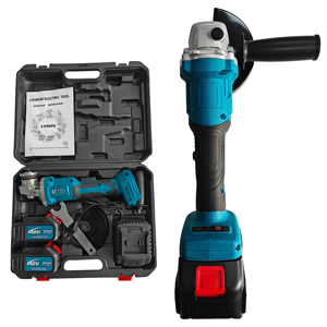 Meuleuse d'angle sans fil à batterie 20V 125MM de qualité industrielle avec interrupteur à gâchette sans balais pour découpe et polissage DIY - Product Image 1