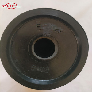 Industry Leading Longteng Silver Double Winding Machine Parts Bakelite Aluminum Alloy Groove <b>Drum</b> Spinning Machinery Loom - Product Image 5