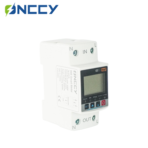 IP51 EN50470-3 220 vl5 (45)AA 17.8X95.5X65mm 1-fazlı Din-ray enerji ölçer analiz cihazı AC enerji ölçer EM - Product Image 3