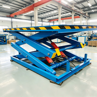 Plateforme de montage hydraulique fixe pour ligne de production en usine, table élévatrice à ciseaux intégrée