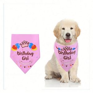 Pañuelo Triangular Personalizado al por Mayor para Perros con Logo, Ropa Suave y Adorable para Mascotas, Estampado por Sublimación de Color Sólido para Perros - Product Image 6