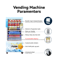 Système de point de vente mobile Android avec SDK personnalisable, terminal de paiement Visa Master Card pour distributeur automatique de snacks et de boissons
