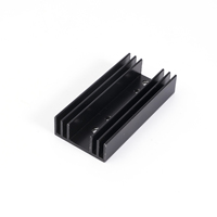 Radiateur de dissipateur thermique en aluminium personnalisé pour circuit imprimé Dissipateurs de chaleur pour circuit imprimé Led Cooling Cooler Amplifier Transistor Semiconductor Device