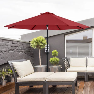 <span class=keywords><strong>Parasol</strong></span> de jardin extérieur de grande taille personnalisé, couleur personnalisée, imperméable, résistant au vent, avec mât en acier, parasols commerciaux - Product Image 2
