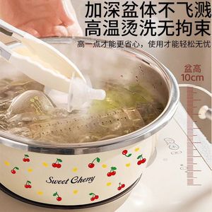 อ่างสแตนเลสหนาเกรดอาหารสำหรับล้างขวดนมเด็ก ทนความร้อนสูง ใช้ในครัวเรือน ทำความสะอาดง่าย - Product Image 4