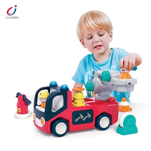 <span class=keywords><strong>Camion</strong></span> <span class=keywords><strong>de</strong></span> feu multifonction, jouet en plastique, pour enfant, éducation précoce, <span class=keywords><strong>dessin</strong></span> <span class=keywords><strong>animé</strong></span> musical, jouet avec lumière et son, 1 pièce - Product Image 3