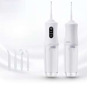 Appareil de rinçage dentaire portable et étanche pour l'extérieur, avec batterie rechargeable par USB, pour les soins bucco-dentaires à domicile, jet d'eau pulsé - Product Image 1