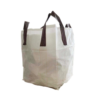 Sac Big Bag de 2 tonnes à ouverture supérieure avec jupe, fond étoilé et larges boucles en sangle pour poudre chimique