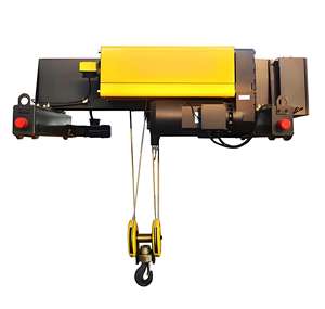 Alat Pengangkat Tali Kawat Eropa Heavy Duty 10T 20T Standar FEM dengan Kontrol Jarak Jauh, Garansi <span class=keywords><strong>18</strong></span> Bulan - Product Image 1