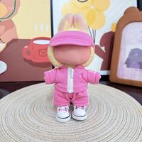 Ensemble de vêtements décontractés et sportifs pour poupée de 17 cm, incluant une casquette de baseball et des chaussures, accessoires pour Labubu