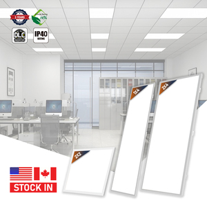 <span class=keywords><strong>Panel</strong></span> de Luz LED Ajustable de 2X4 15-72W, 5000K 4000K 3000K, para Construcción, Remodelación, Oficina, Techo, Disponible en EE. UU. - Product Image 1