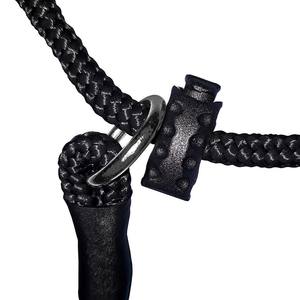 Cadena en P de nailon ajustable, cordón hecho a mano antichoque para entrenamiento de perros, <span class=keywords><strong>Collar</strong></span> de cuerda deslizante de tracción para entrenamiento de Pastor Alemán - Product Image 5