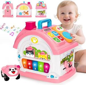 Jouets <span class=keywords><strong>Montessori</strong></span> Maison d'apprentissage musicale Jouet pour bébé Mère Enfants Jouet éducatif Jouet <span class=keywords><strong>bilingue</strong></span> - Product Image 1
