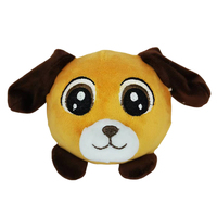 Boule anti-Stress personnalisée avec Logo brodé, jouets en peluche pour animaux à mémoire de forme, boule amincissante