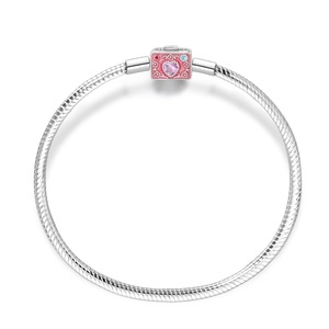 Pulseras y Brazaletes de Plata 925 con Dijes de Estilo Nuevo 2025, Joyería Fina, Venta al por Mayor Personalizada de Fábrica - Product Image 4