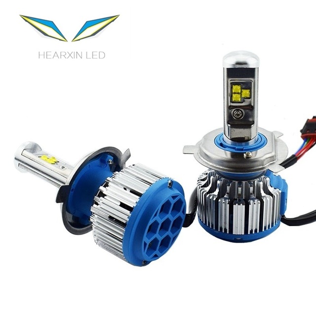 2PCS T1 Led H1 H3 H4 H7 H11 H13 9004 9005 9006 9007 881 H4 Headlight Bulb Auto Fog Lamp 35W 3500LM Automobile Bulb White 6000K