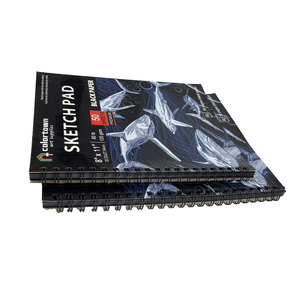 Blocco da <span class=keywords><strong>Disegno</strong></span> Colortown in Carta Nera, Quaderno con Copertina Rigida Personalizzata, Spirale, Formato <span class=keywords><strong>A3</strong></span> A4 A5, Carta Bianca per <span class=keywords><strong>Disegno</strong></span> - Product Image 4