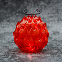 Lot de 4 figurines lumineuses en PVC One Piece, modèle de collection, idéal pour les cadeaux