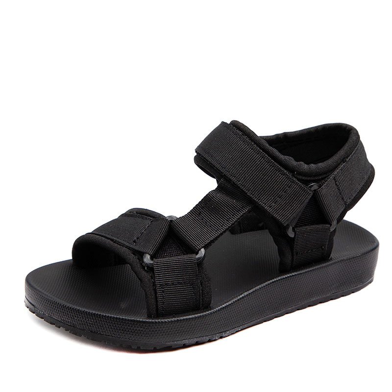 Лидер продаж, летние детские пляжные сандалии на плоской подошве, детские мягкие удобные уличные спортивные сандалии для мальчиков