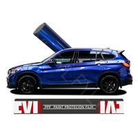 Film protecteur PPF Lubrizol TPU bleu métallisé, garantie 5 ans, anti-rayures, auto-réparateur, protection UV à 95%, pour voiture