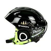 Casque de ski d'hiver léger certifié CE ASTM, construction en polycarbonate moulé, pour jeunes, enfants et adultes, différentes tailles, MS86 Chine