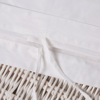 Parure de lit pour hôtel en coton pur Parure de lit king size en gros Parure de lit housse de couette en satin