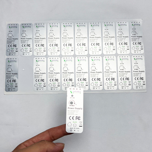 Etiquetas Adhesivas de Vinilo Cortadas a Medida, Resistentes al Agua, para Clasificación de Equipos Industriales, Calcomanías Autoadhesivas para Electrodomésticos - Product Image 4