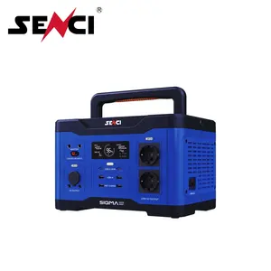 Senci 1800W Krachtcentrale Engelse Stekker Lithium Batterij 12V Zonne-Energie En Batterij Generator