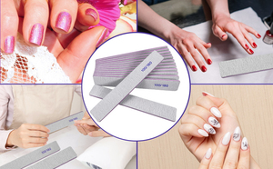 Lima de Uñas de Doble Cara 100/180, Lima para Pulir, Removedor de Cutículas, Herramienta de Manicura y Pedicura - Product Image 6